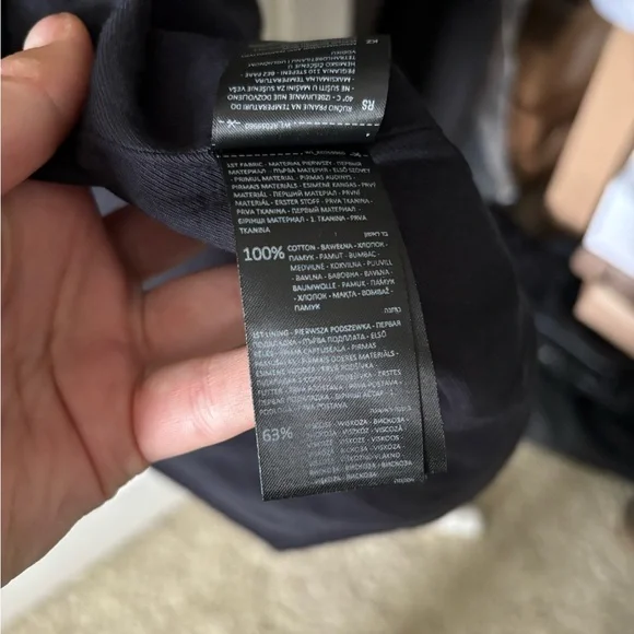 Reserved Navy Coat with Hood - Picture 8 of 8